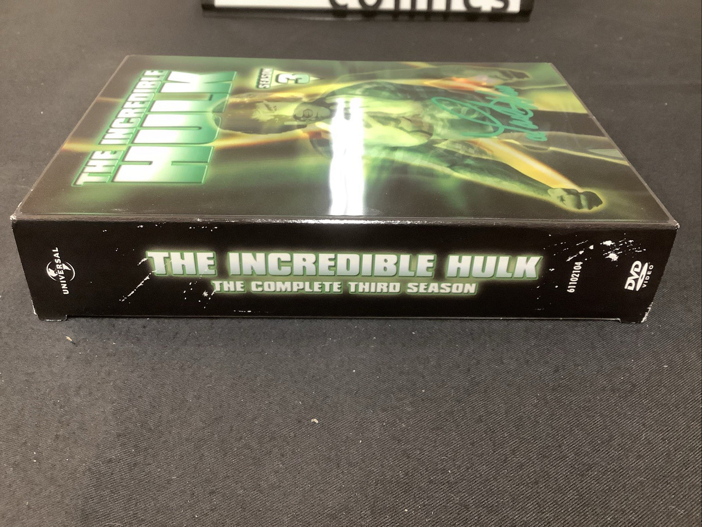 The Incredible Hulk, The Complete Season 3 (DVD, 5-Disc Set) LOU FERRIGNO SIGNED