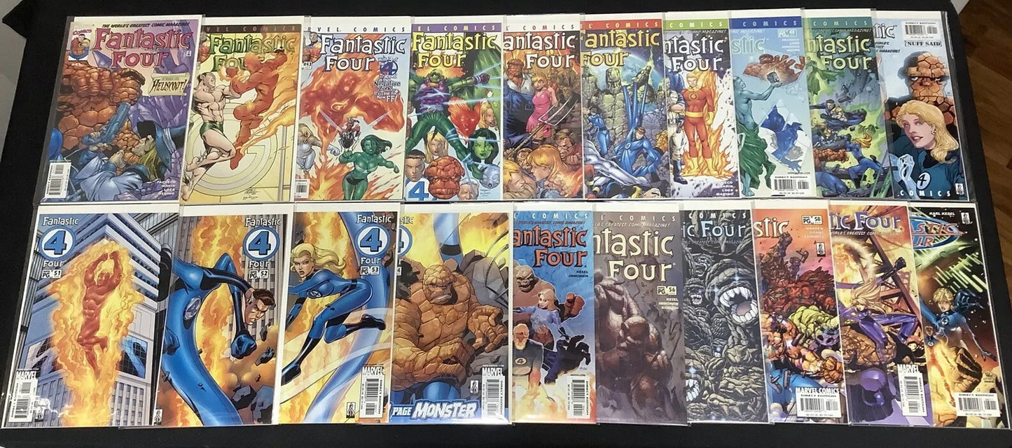 Fantastic Four Lot, Vol.3 #1-70 (missing 11), Vol.1 #500-563 (missing 550, 558)