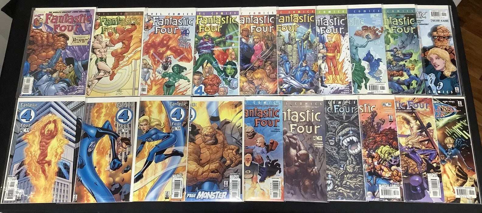 Fantastic Four Lot, Vol.3 #1-70 (missing 11), Vol.1 #500-563 (missing 550, 558)