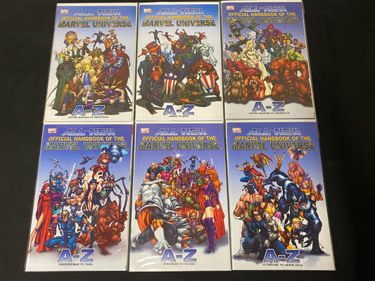 All-New Official Handbook to the Marvel Universe A-Z #1-12 + Update #1-4