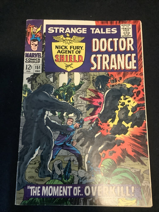 Strange Tales #151 (Marvel Comics 1966) Fine (6.0) 1st Steranko At Marvel