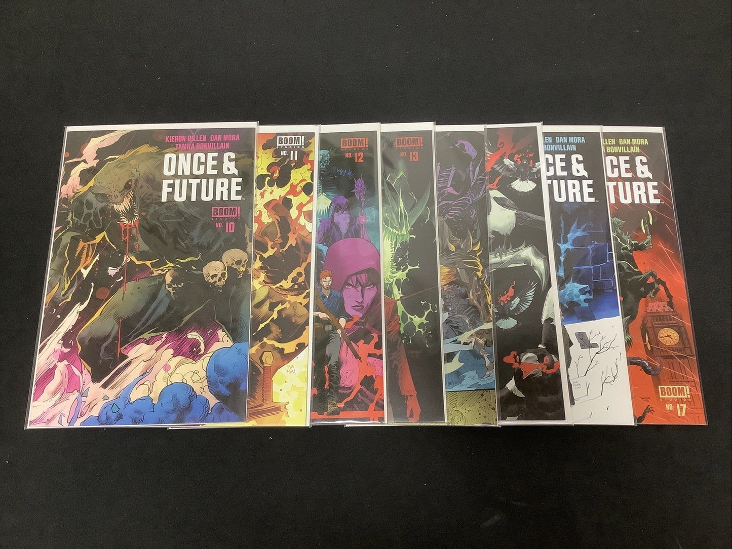 Once & Future Conic Lot #10-17, BOOM! Studios, Kieron Gillen Dan Mora