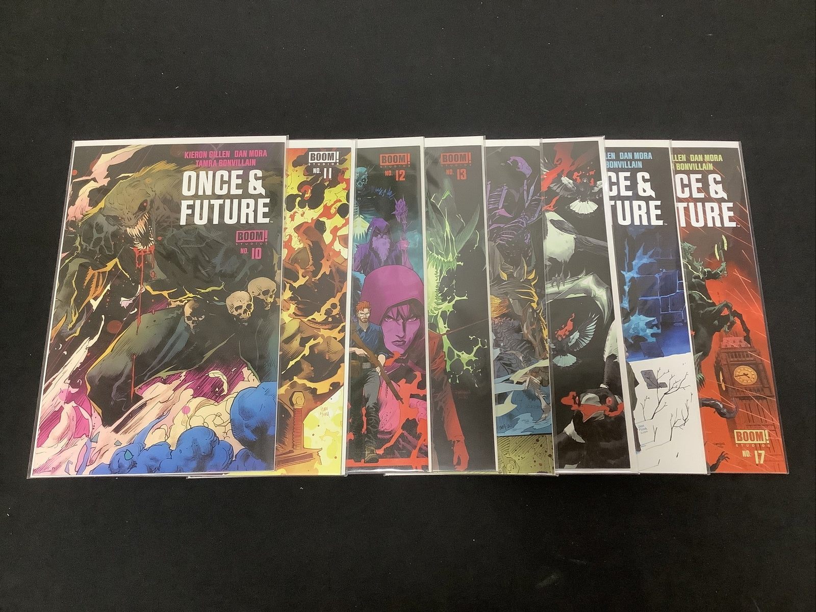Once & Future Conic Lot #10-17, BOOM! Studios, Kieron Gillen Dan Mora