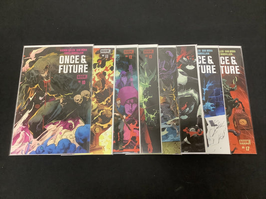 Once & Future Conic Lot #10-17, BOOM! Studios, Kieron Gillen Dan Mora