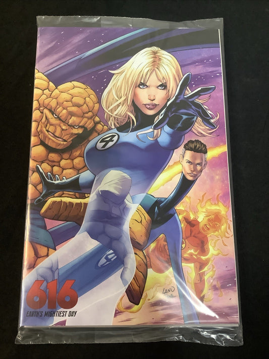 Marvel 616 Day 2025 Bundle: 616 Comic Pack Sealed! F4 Pin Set, Letter & Envelope