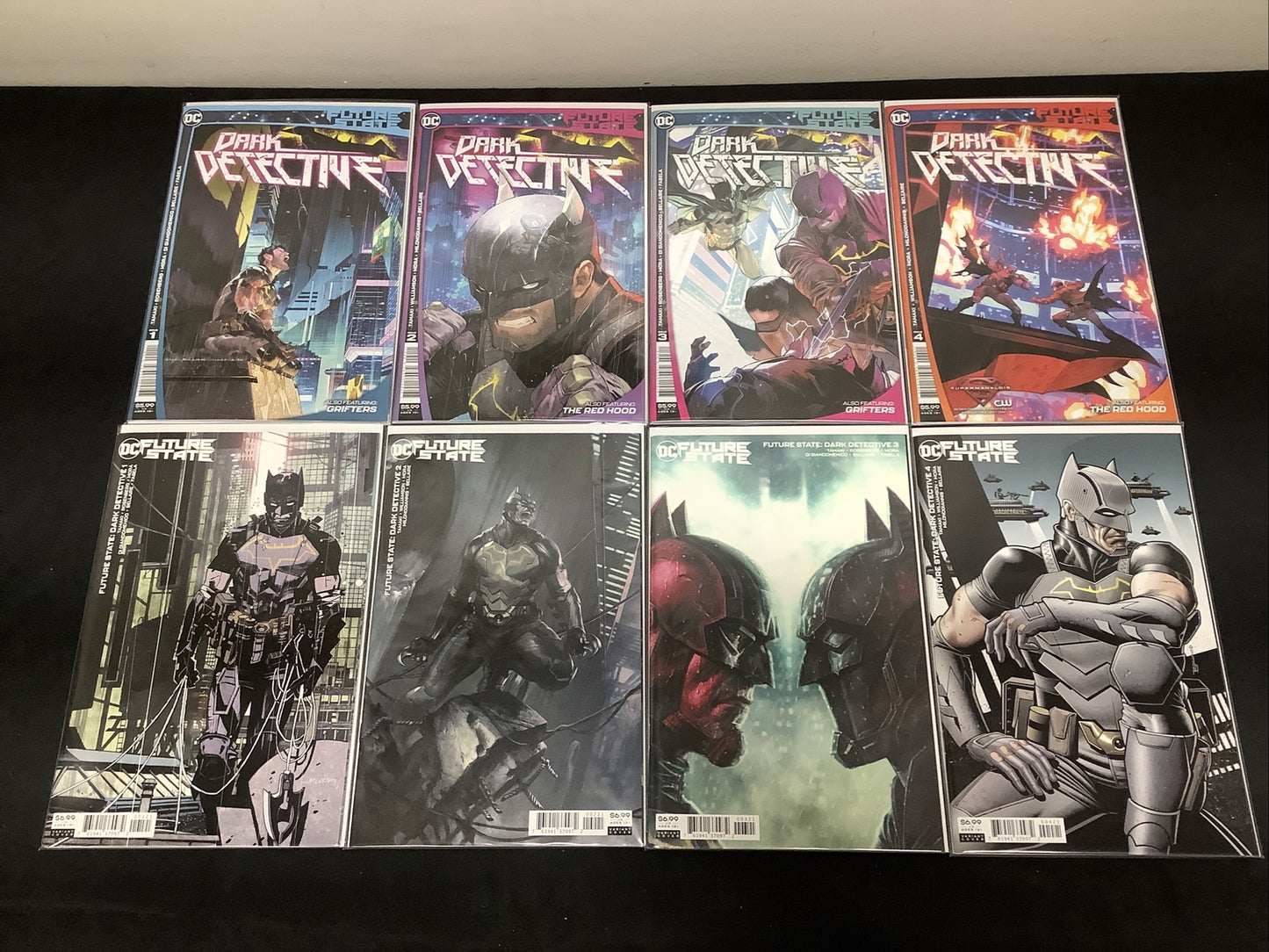 FUTURE STATE: DARK DETECTIVE #1-4 DC COMIC SET COMPLETE + B COVER VARIANTS