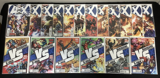 Avengers Vs X-Men Comic Bundle: AVX #1-12 + AVX vs. #1-6, Marvel, 2012, 18 Books
