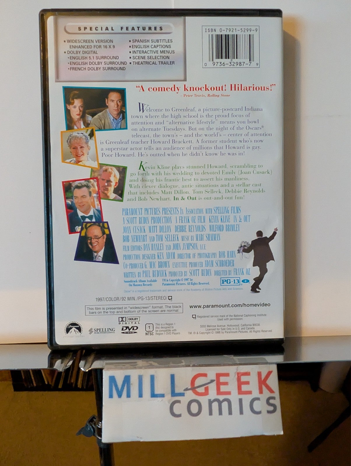 Notting Hill / Billy Elliot / In & Out, 3 Movie Set (DVD) Like New -JD