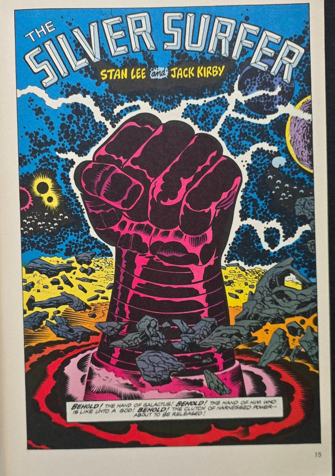 The Silver Surfer - Ultimate Cosmic Experience -1st Ed 1978 Lee & Kirby Fireside