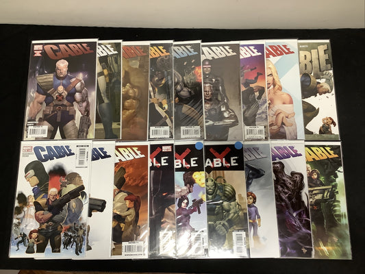 Cable #1-18 (vol. 2) Marvel comic lot