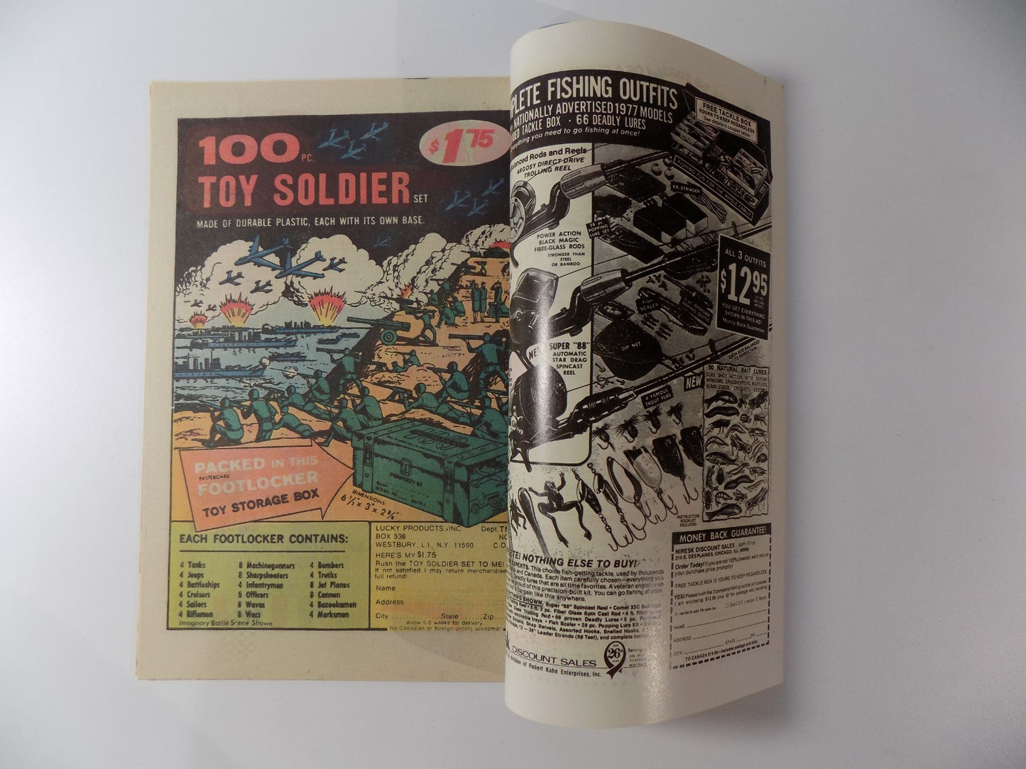 Men of War #1 DC Comic August 1977 Near Mint-