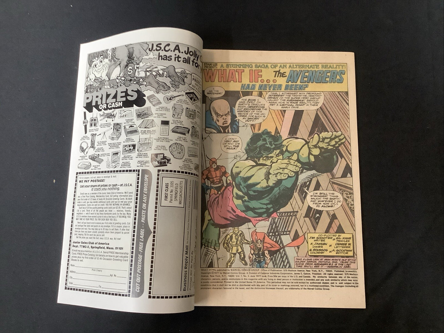 What If? #3 (June 1977) NM- (9.2) Jim Shooter/Gil Kane, Newsstand Edition