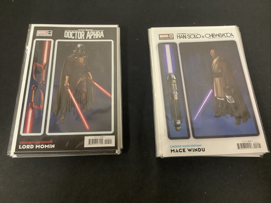 Star Wars “Choose Your Destiny” Chris Sprouse Variant Comic Set, 19 Books Total