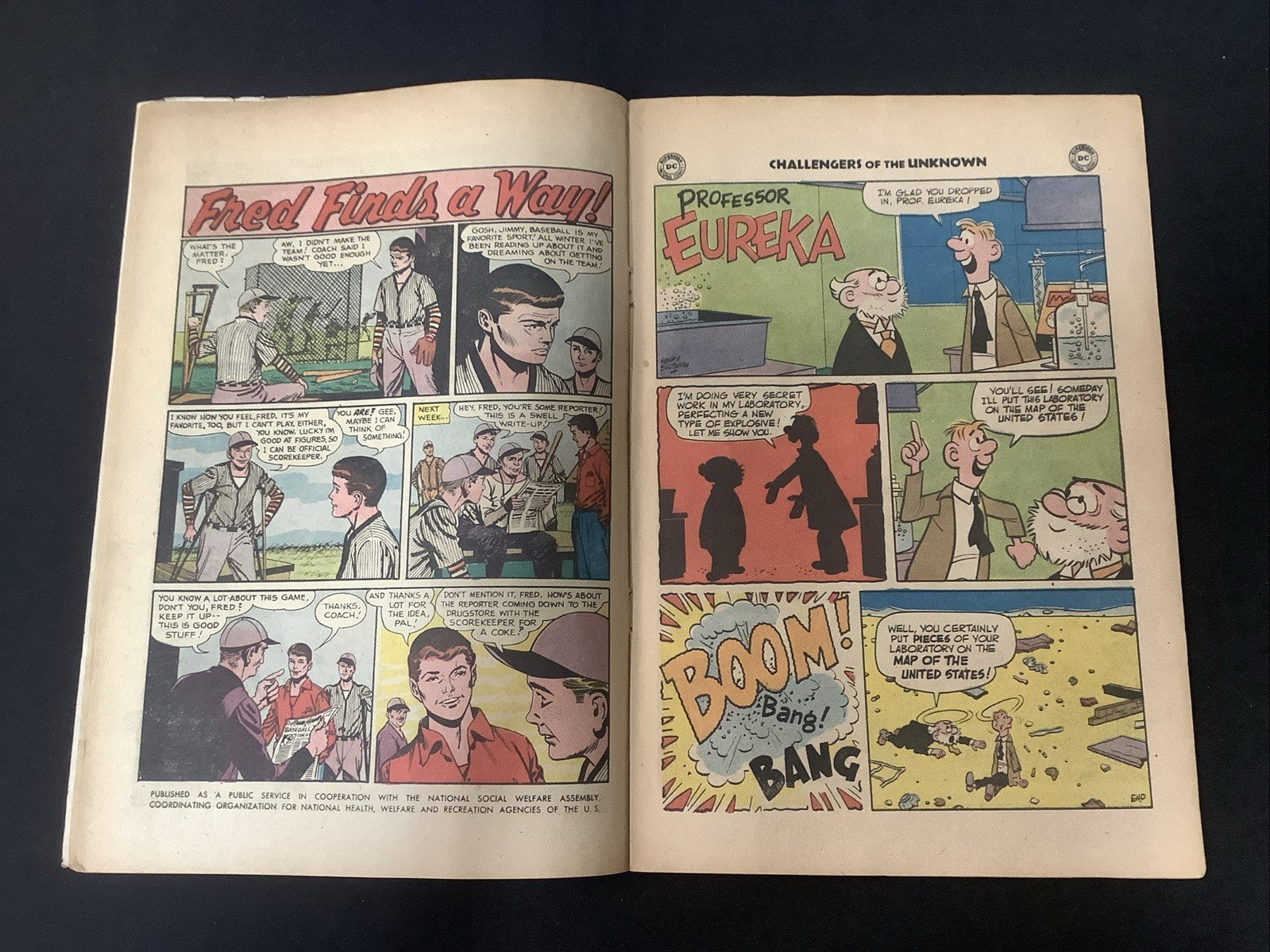 Challengers of the Unknown #8 (DC Comics 1959) G/VG (3.0) Last Jack Kirby