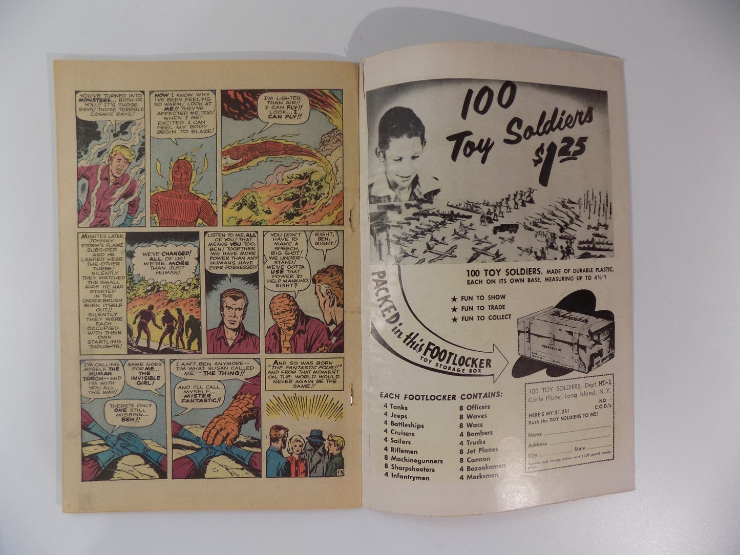 Fantastic Four Annual #1 Marvel Comic 1963 Good/Very Good