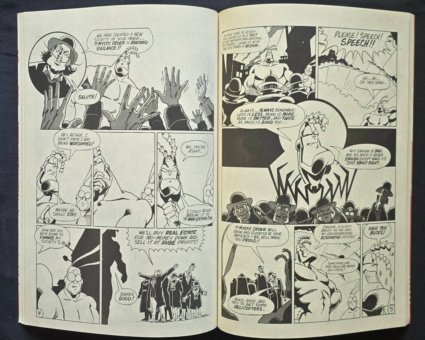 The Tick Omnibus 2 - Ben Edlund - SPOON! NEC (1st Print 1992)