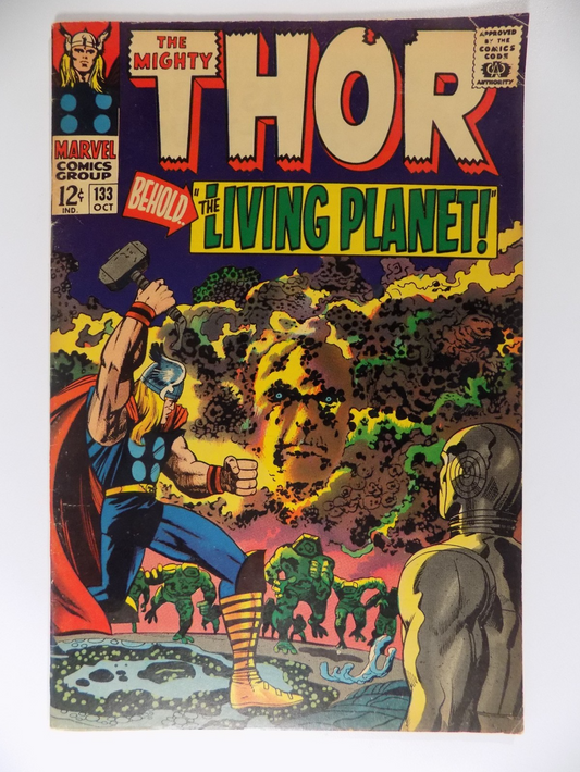 Thor #133 Marvel Comic October 1966 Fine
