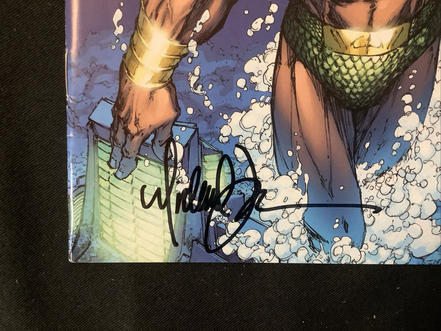 Sub-Mariner #1 (2007) VF (8.0) Matt Cherniss, Michael Turner Autograph With COA