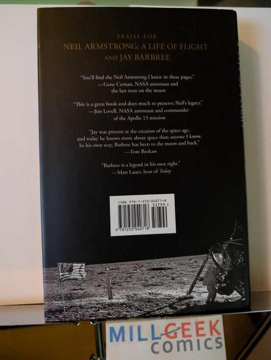 Neil Armstrong: A Life of Flight, Jay Barbree, HC with Jacket, 1st Edition -JD