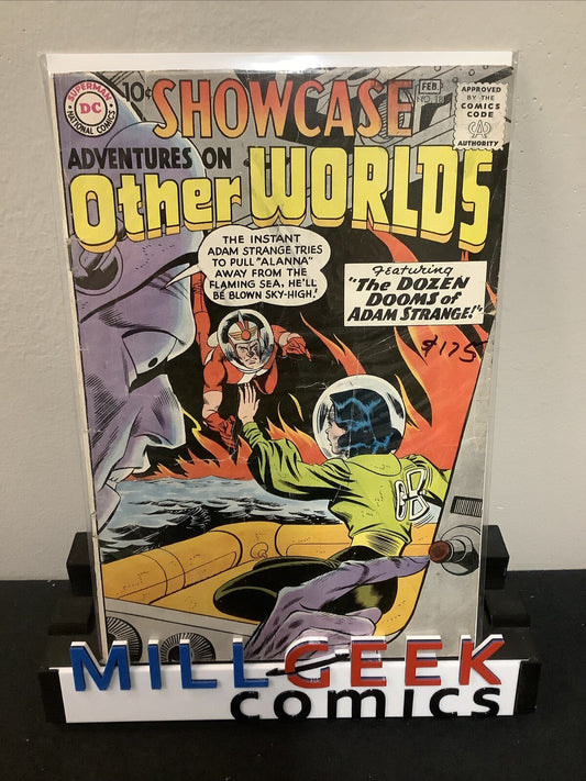 Showcase #18 (1956) Good (2.0) Gardner Fox, 2nd appearance of Adam Strange