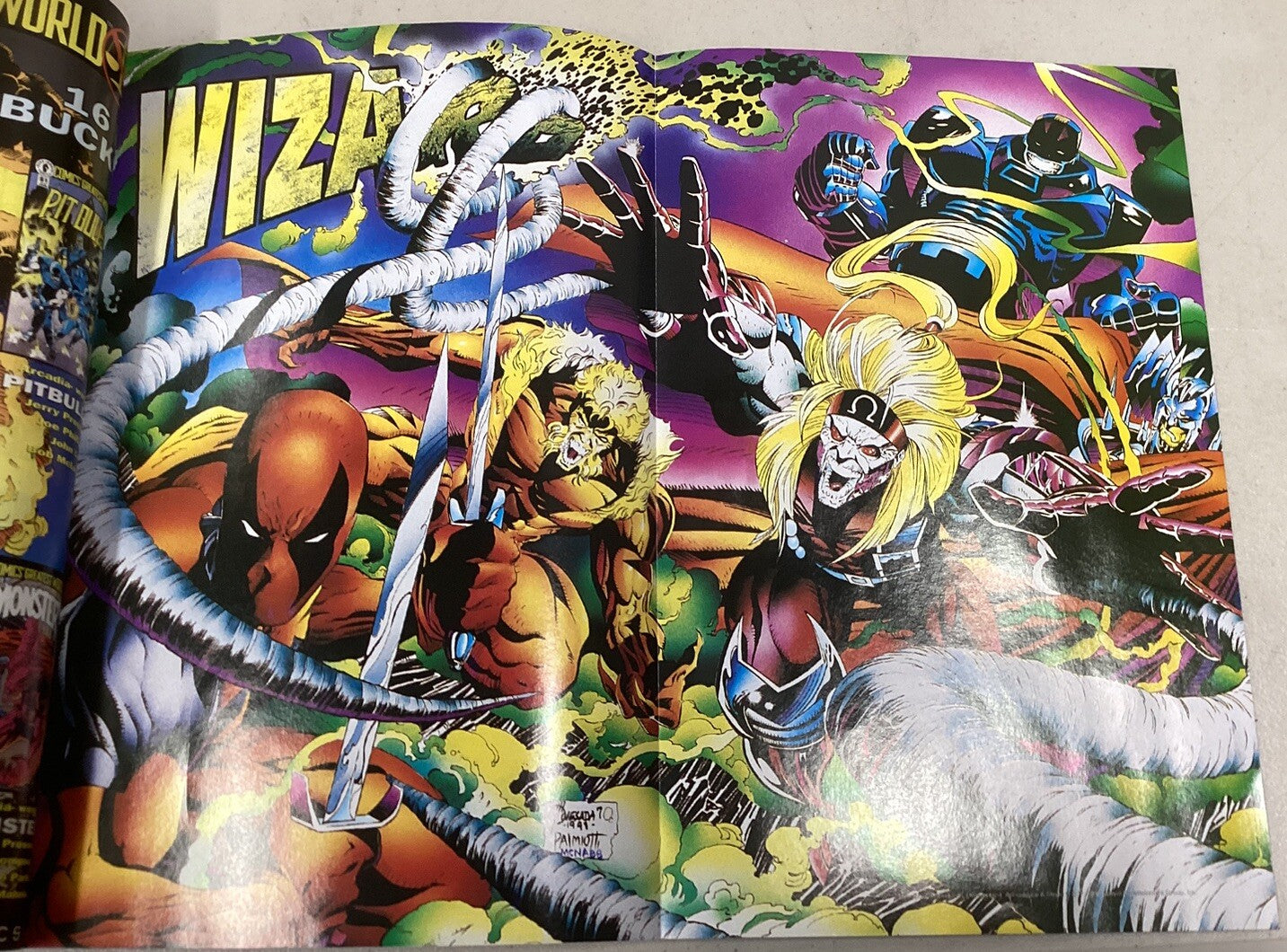 Wizard Magazine 22 W/poster