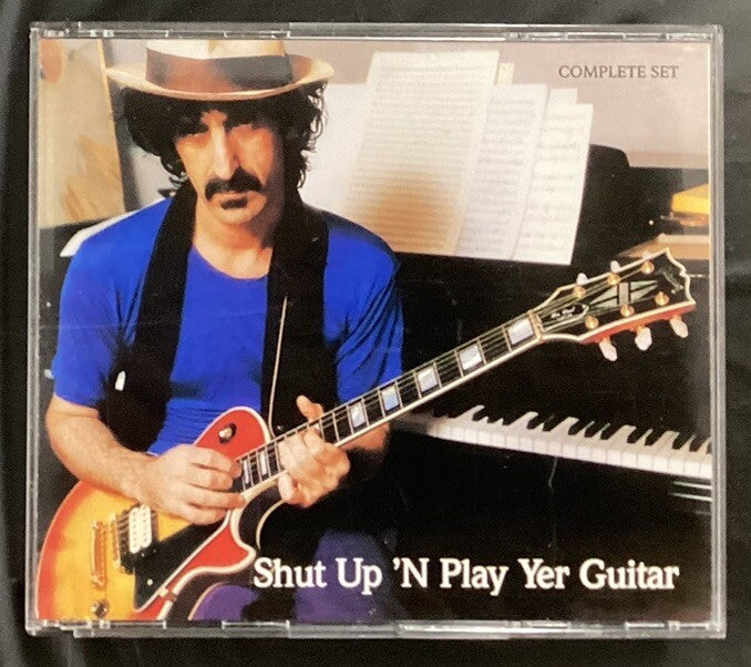 Frank Zappa Shut Up ‘N Play Yer Guitar (2 CD, Japan RYKODISC, Like New) -JD