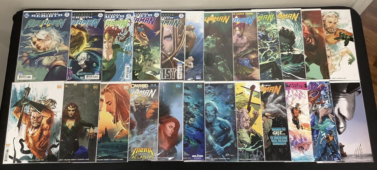 Aquaman 1-46 + Rebirth 1 + Future State 1-2 + Aquaman/Jabberjaw 1 Comic Bundle