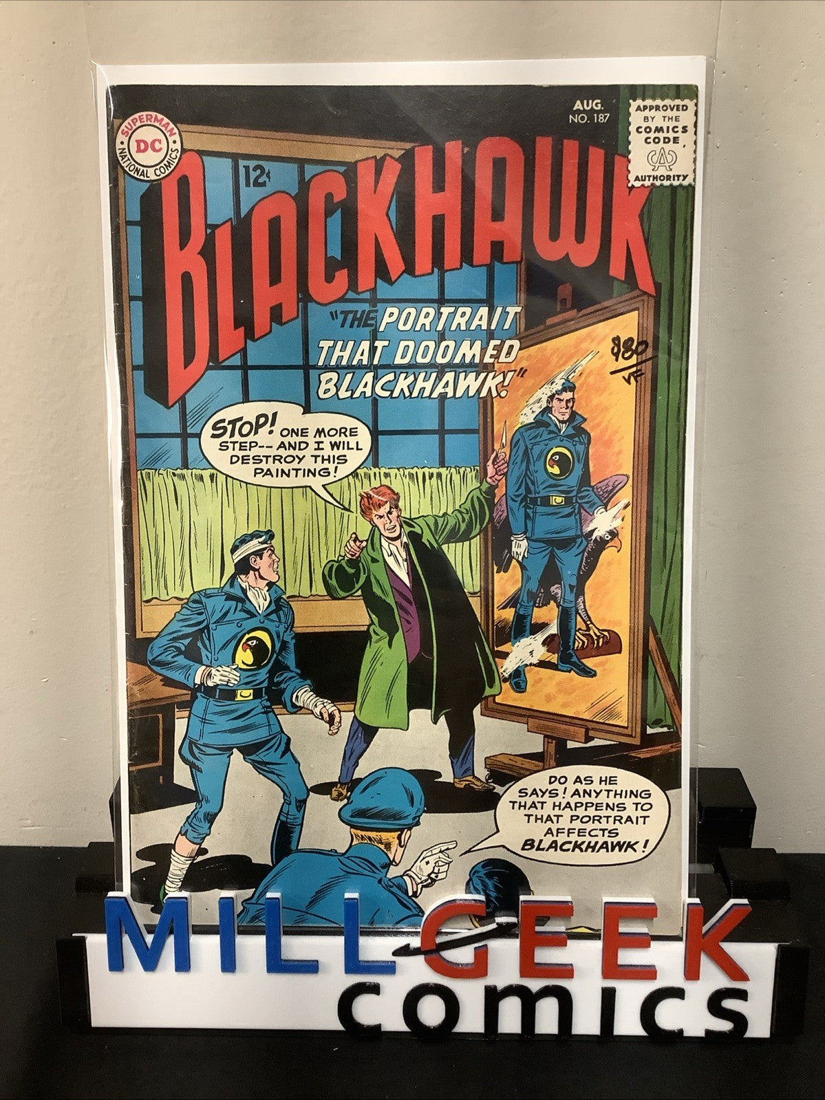 Blackhawk #187 (DC Comics August 1963) VF (8.0) Chuck Cuidera/Dick Dillin