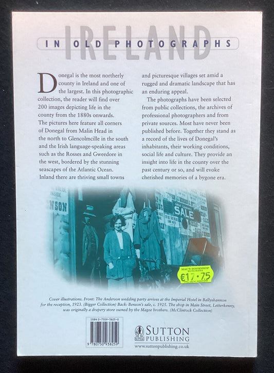 Donegal in Old Photographs - Paperback By Beattie, Sean -JD