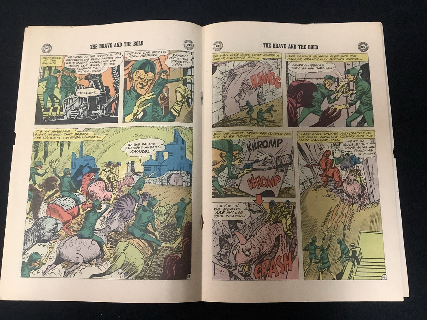 Brave and the Bold #32 (DC Comics 1960) F- (5.5) Cover Detached Lower Staple
