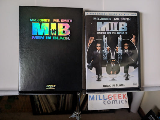 Men In Black / Men In Black II, 2 Movie Set (DVD) Like New -JD