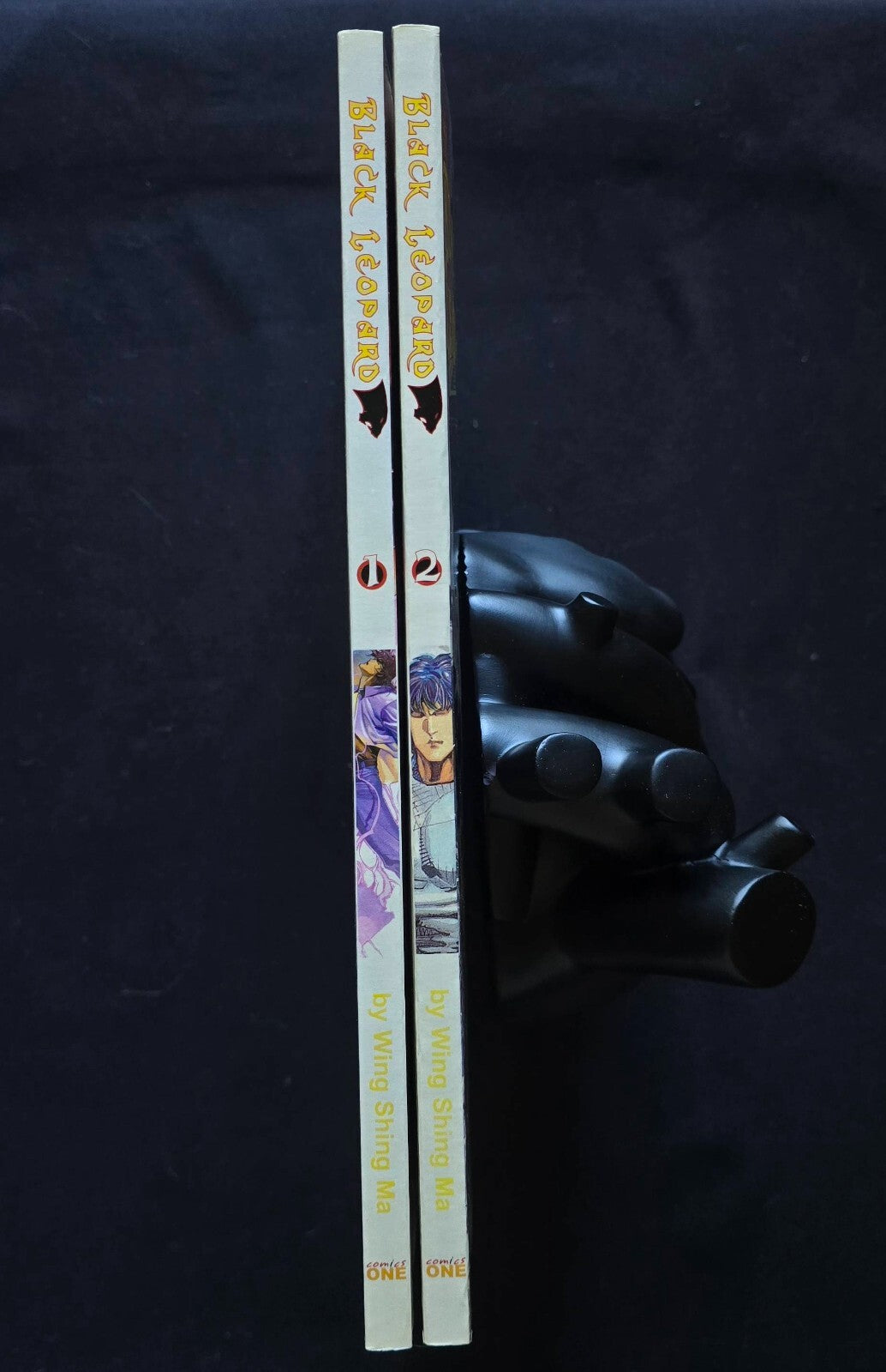 Black Leopard Volumes 1 & 2 By Wing Shing Ma 1st Editions 2003 Hong Kong Comic