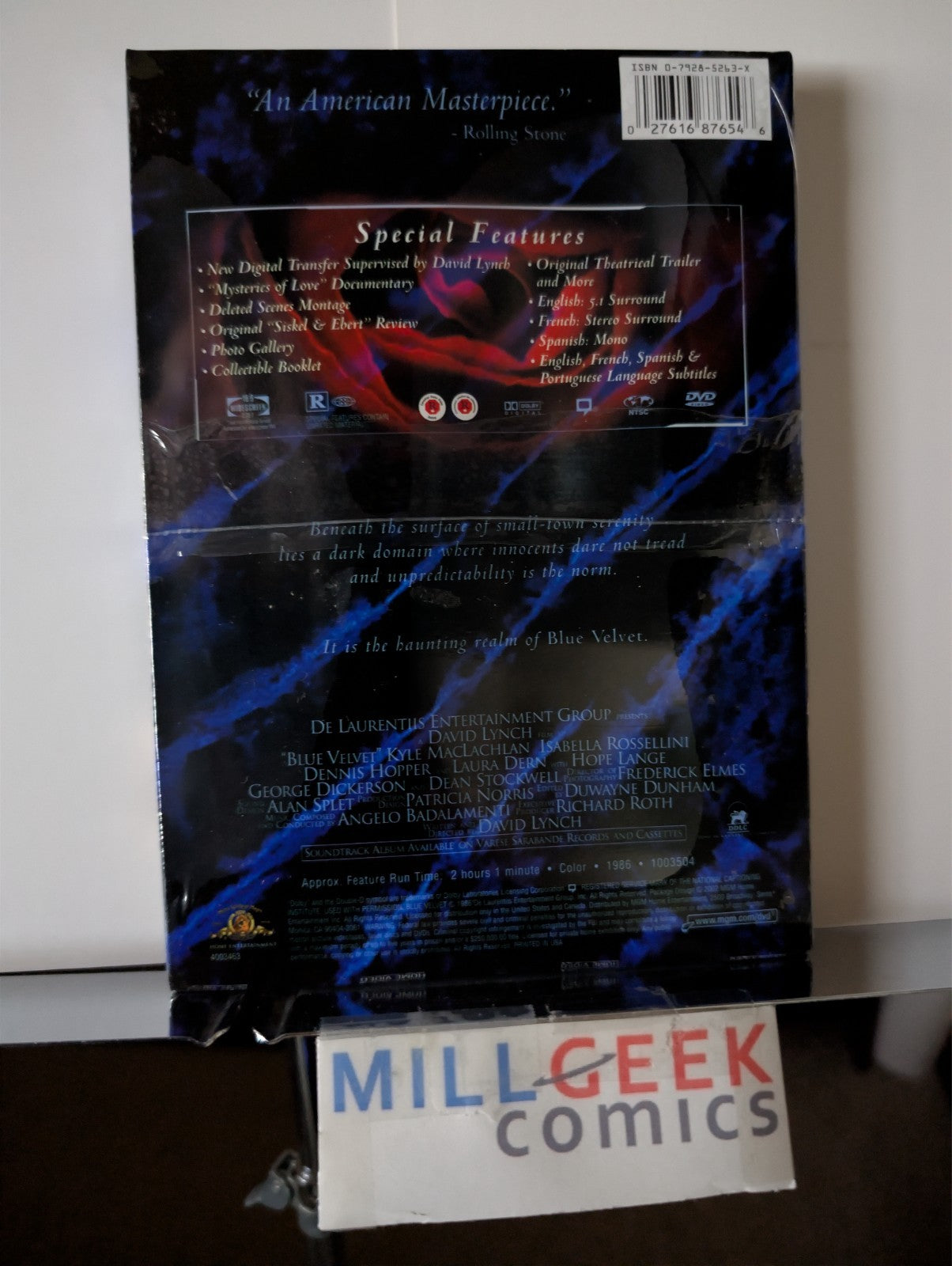 Requiem For a Dream / Blue Velvet, 2 Movie Set (DVD) Like New -JD