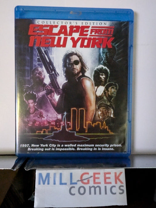 Escape from New York / Outpost: Black Sun, 2 Movie Set (Blu-Ray) Like New -JD