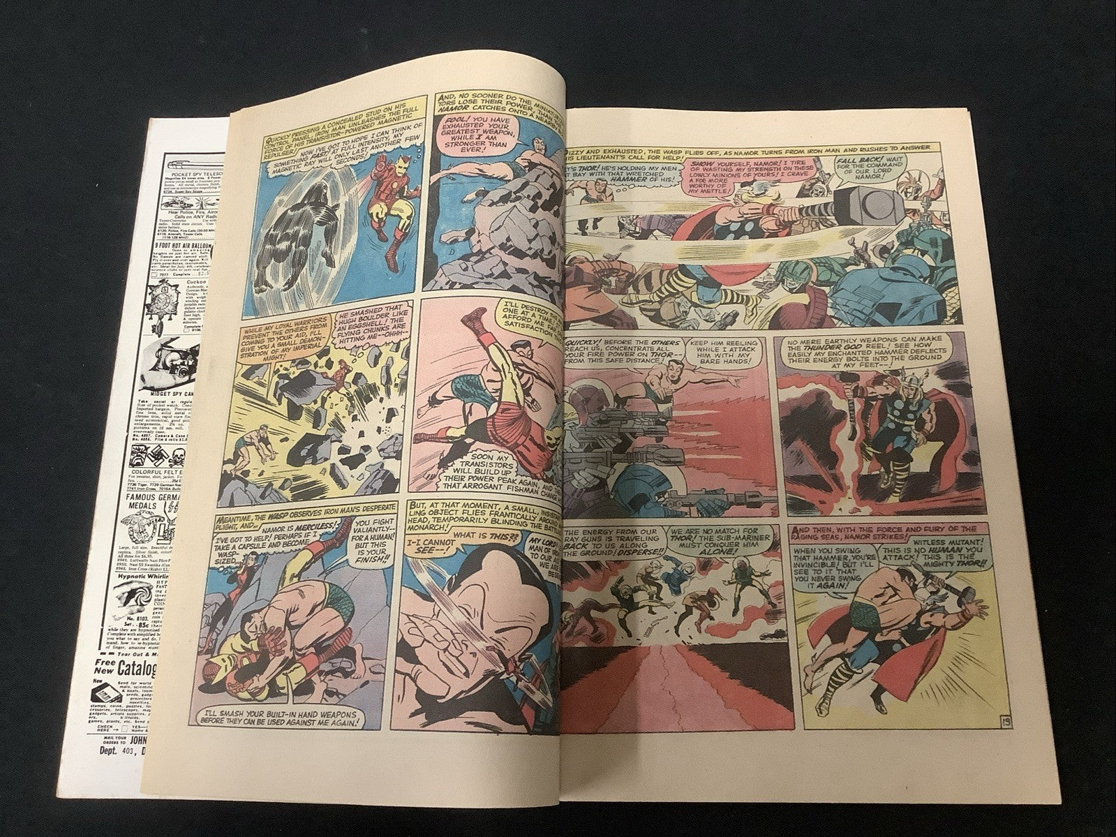 The Avengers Annual #3 (Marvel Comics Sep 1969) F+ (6.5) Stan Lee/Jack Kirby