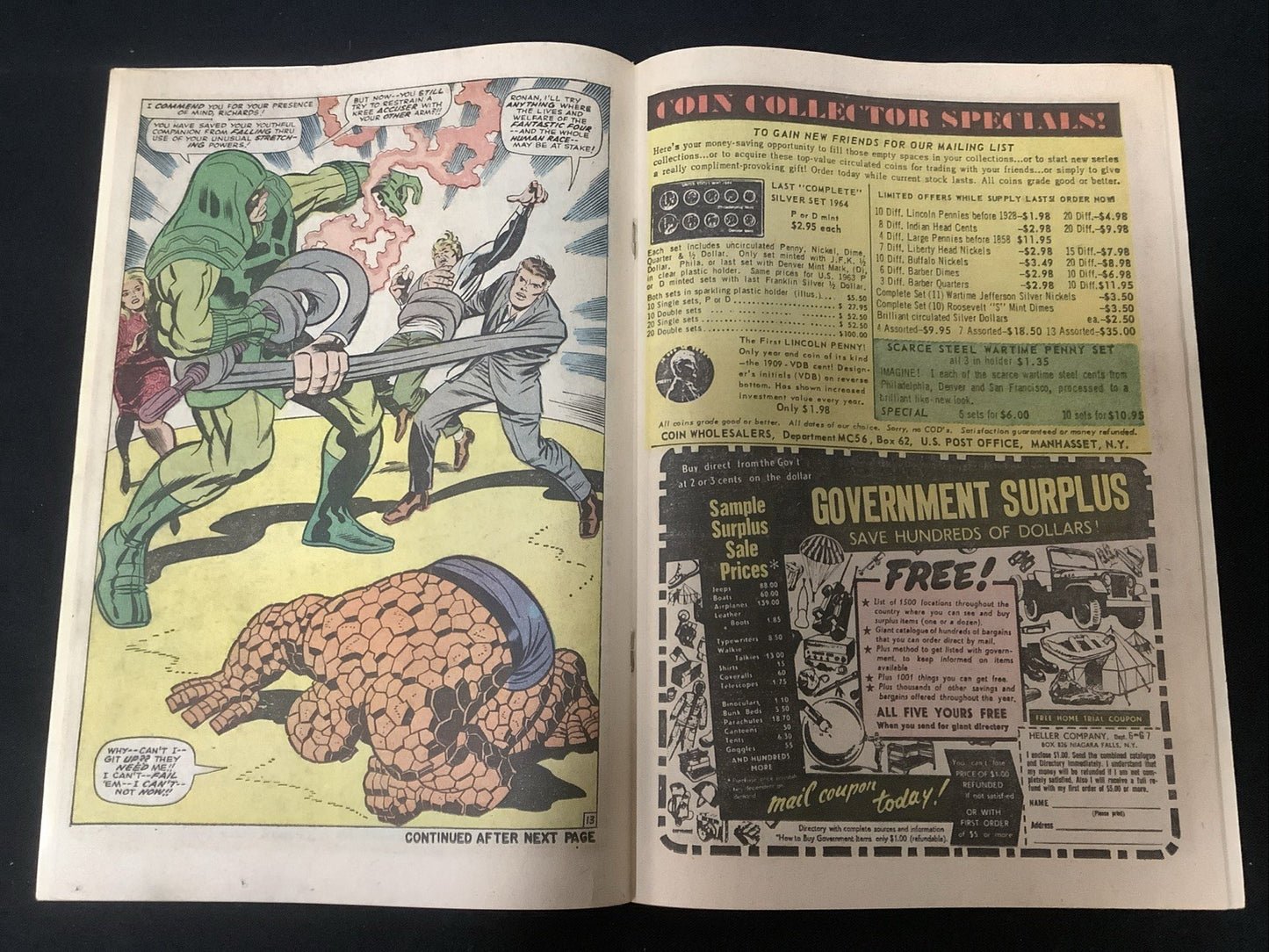 Fantastic Four #65 (Marvel Comics August 1967) F- (5.5) 1st Ronan The Accuser