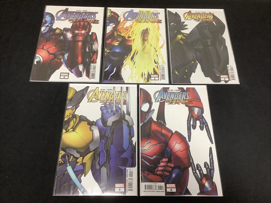 Avengers Tech On #2-6 Comic Lot, Marvel Comics, Jim Zub, Chamba, 2021