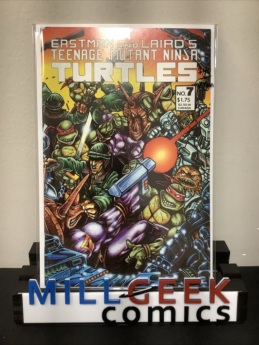 Teenage Mutant Ninja Turtles #7 (Mirage Studios March 1986) VF/NM (9.0) Eastman