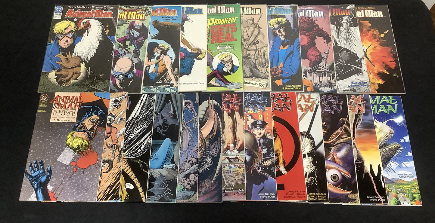 Animal Man #1-63 Comic Lot, DC Comics/Vertigo 1st Animal Man Solo Grant Morrison