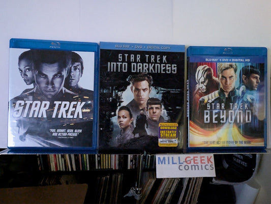 Star Trek / Star Trek Into Darkness / Star Trek Beyond, 3 Movie Set (Blu-Ray)-JD