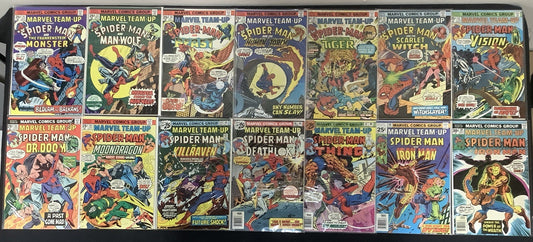 Marvel Team-Up #36-49 Comic Lot, Sal Buscema/John Byrne, Spider-Man