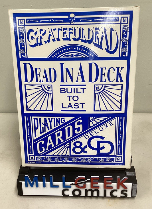 Grateful Dead Dead In A Deck Box Set Built To Last Picture CD, Playing Cards -JD