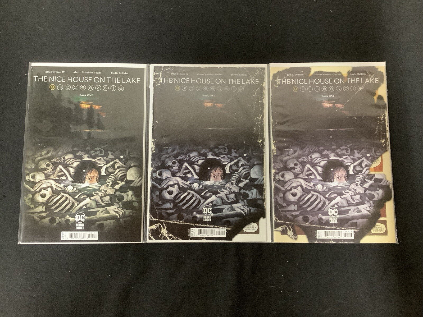 The Nice House on the Lake #1 1st-3rd Print Cover Set, James Tynion, 2021