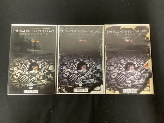The Nice House on the Lake #1 1st-3rd Print Cover Set, James Tynion, 2021