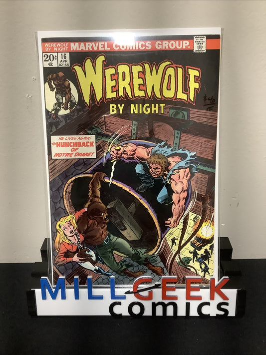 Werewolf by Night #16 (Marvel Comics April 1974) VF (8.0) Victor Hugo Inspired