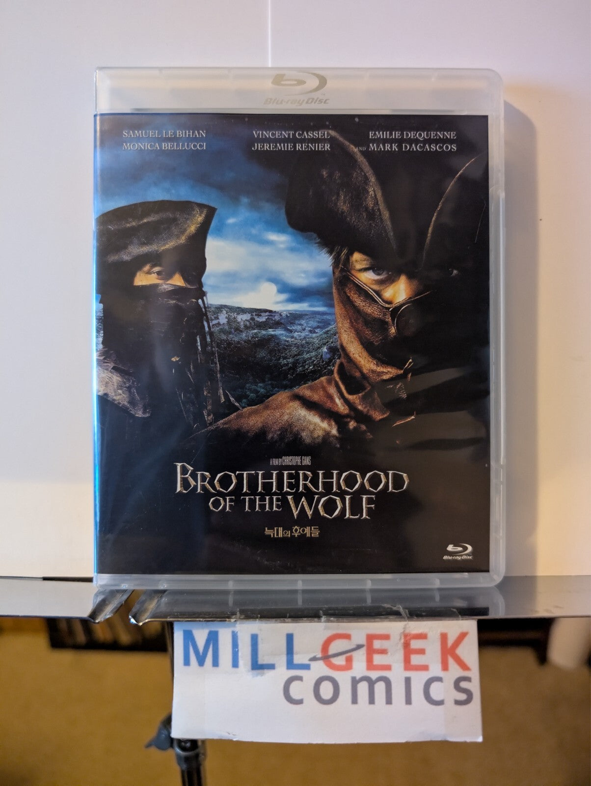 Brotherhood of the Wolf, Korean Import (Blu-Ray 2001) Like New -JD
