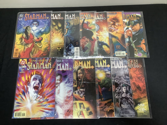 Starman #8-20 comic lot (vol.2 1994) Johnny Sorrow