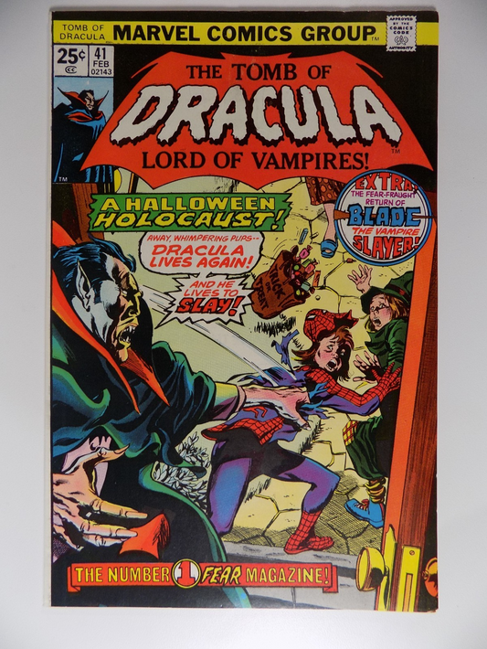 Tomb of Dracula #41 Marvel Comic Very Fine February 1976