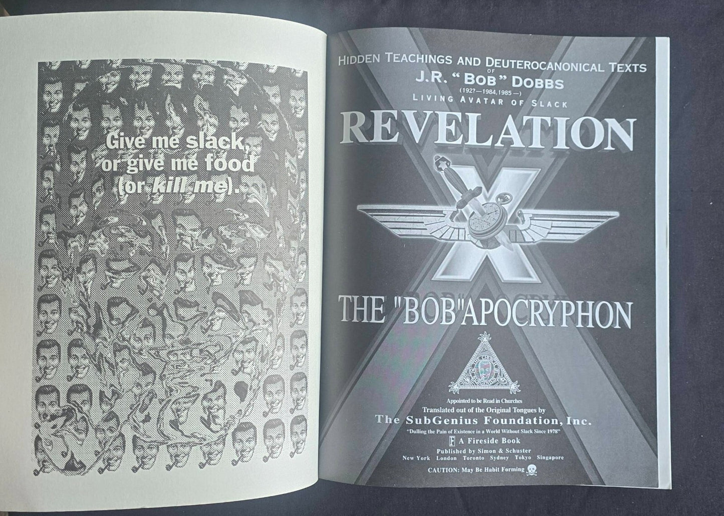 Revelation X: The 'Bob' Apocryphon - Church Of Subgenius - SLACK! (1994, PC) JD