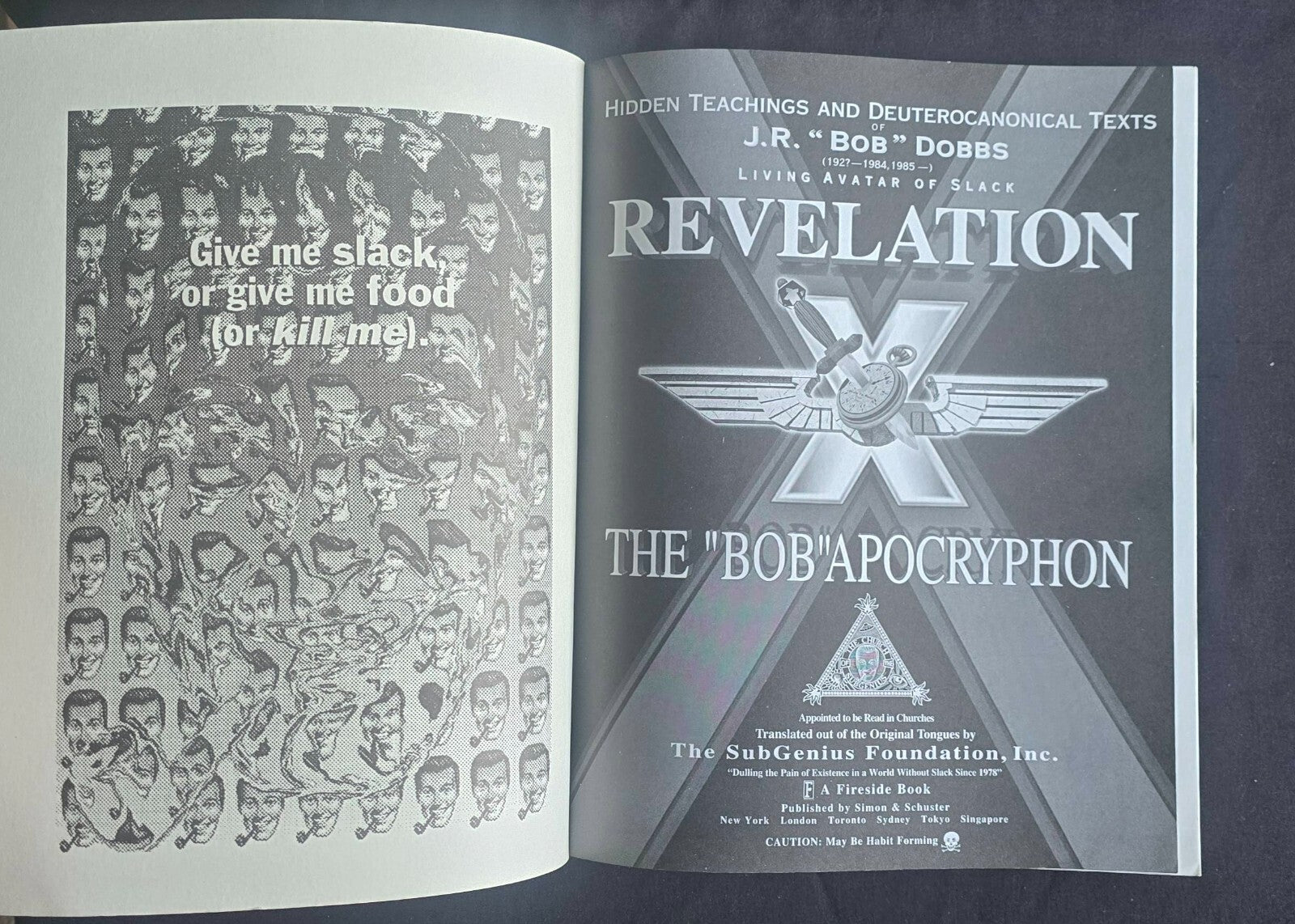 Revelation X: The 'Bob' Apocryphon - Church Of Subgenius - SLACK! (1994, PC) JD